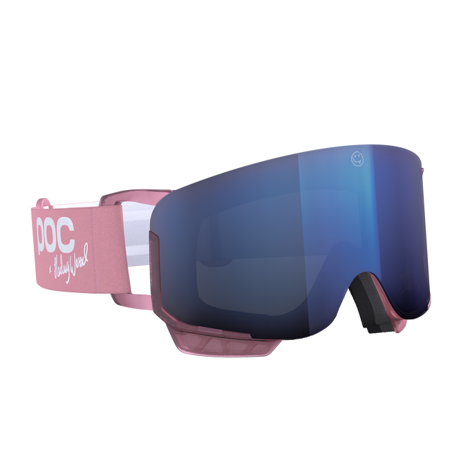 Lyžiarske okuliare POC Nexal Mid Hedvig Wessel Edition Piggtind Pink/Partly Sunny Azure - 2025/26