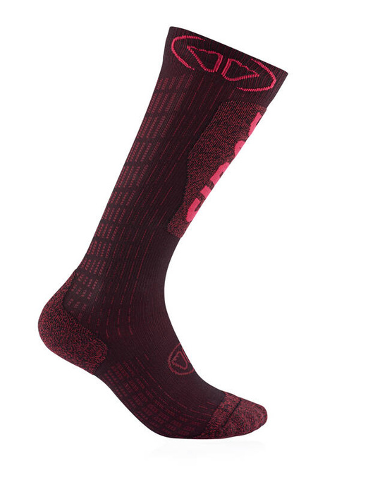 Lyžiarske ponožky Sidas Ski Expert Lady Burgundy - 2025/26