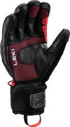 Lyžiarske rukavice LEKI Griffin Pro 3D Black/Red - 2025/26