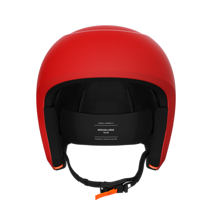 Lyžiarska helma POC Skull Dura X Mips Prismane Red Matt - 2025/26