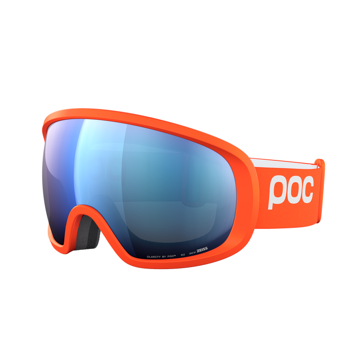 Lyžiarske okuliare POC Fovea Zink Orange/Partly Sunny Blue - 2025/26