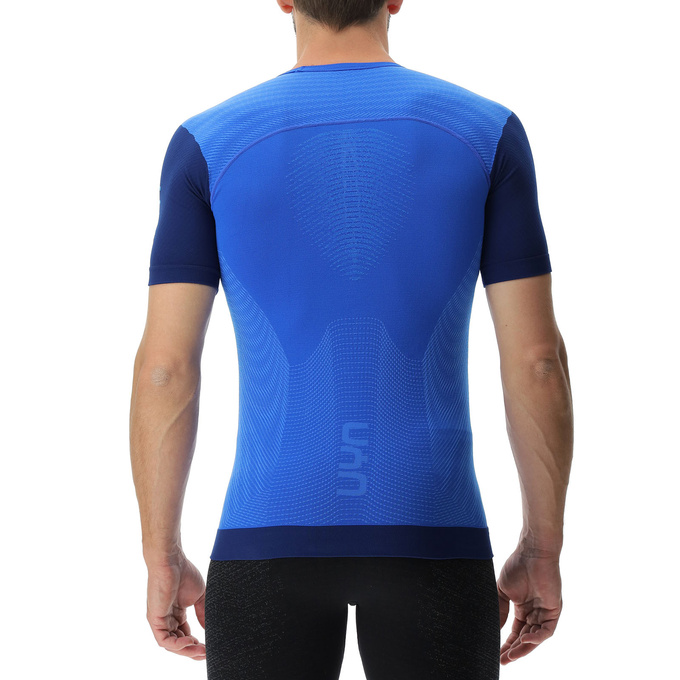 Bežecké tričko UYN Man Running PB42 OW Shirt SH_SL Strong Blue/Peacot