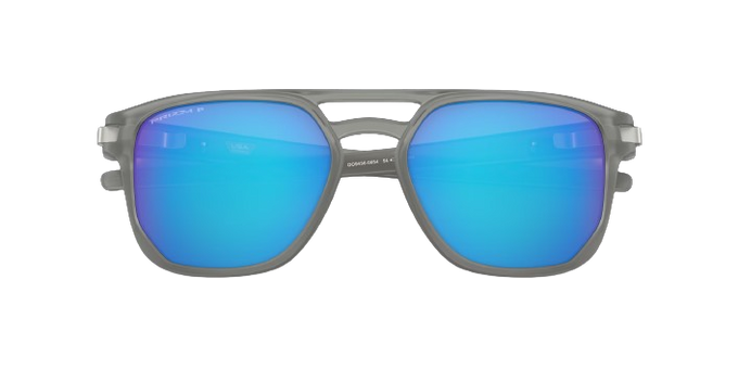 Slnečné okuliare Oakley Latch Beta Prizm Sapphire Polarized Lenses / Matte Grey Ink Frame