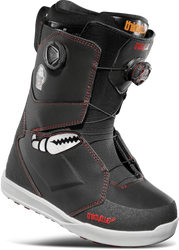 Snowboardové Topánky Thirty Two Lashed Double Boa Crab Grab Men Black/White/Red - 2024/25