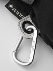 Lyžiarske rukavice Hestra Army Leather Gore-Tex Mitt Black/Natural Grey - 2025/26