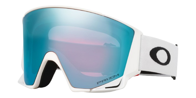 Lyžiarske okuliare Oakley Flow Scape L Matte White/Prizm Snow Sapphire Iridium + Additional lens Prizm Snow Iced Iridium - 2025/26
