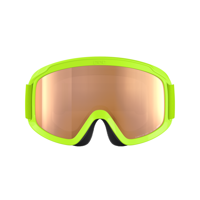 Lyžiarske okuliare POC POCito Opsin Fluorescent Yellow/Green/Partly Sunny Light Orange - 2025/26