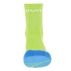 Bežecké ponožky UYN Man Run Fit Socks Lime/Blue