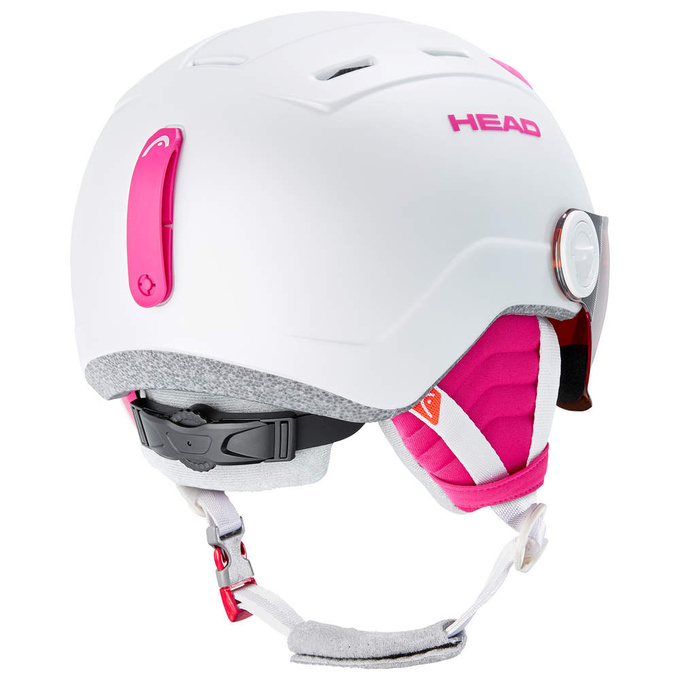 Lyžiarska helma HEAD Maja Visor White - 2025/26