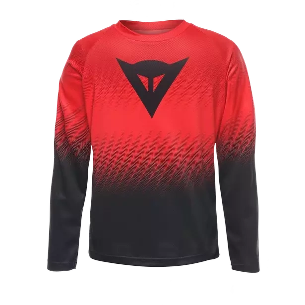 Cyklistický dres Dainese Scarabeo Jersey LS High-Risk-Red/Black - 2023