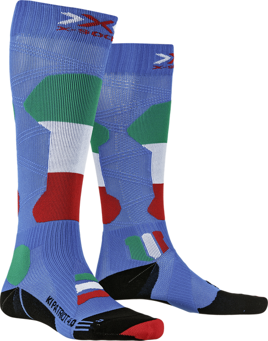 Lyžiarske ponožky X-Socks Ski Patriot 4.0 Italy - 2025/26