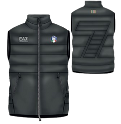 Vesta Emporio Armani Fisi Puffy Vest Dark Grey - 2024/25