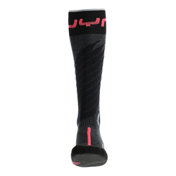 Lyžiarske ponožky UYN Woman Ski One Merino Anthracite/Pink - 2025/26