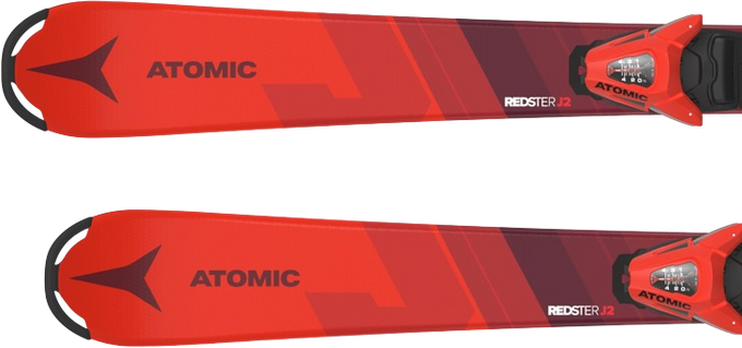 Zjazdové lyže Atomic Redster J2 100-120 + C 5 GW Red/Black - 2024/25