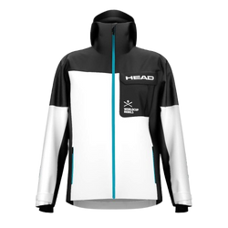 Lyžiarska bunda HEAD Race Nova Jacket Men Black/White - 2025/26