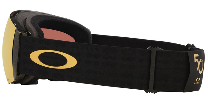 Lyžiarske okuliare Oakley Flight Deck Pro M Mettalic Black Gold/Prizm 24K + Additional lens Prizm Snow Iced Iridium - 2025/26