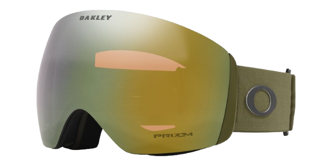 Lyžiarske okuliare Oakley Flight Deck L Matte Dark Brush/Prizm Sage Gold Iridium - 2025/26