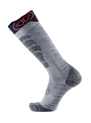 Lyžiarske ponožky Sidas Ski Merino Grey/Orange - 2024/25