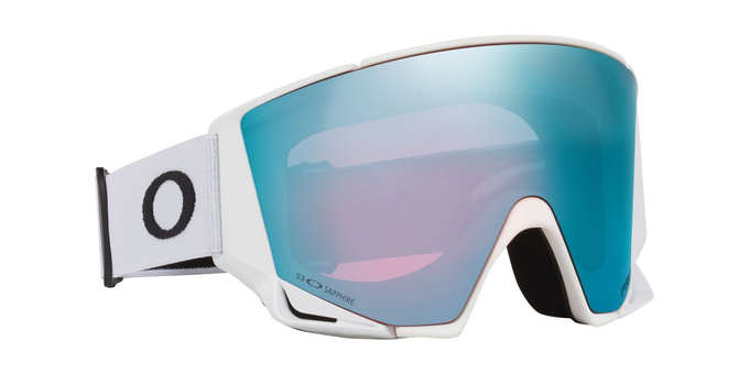 Lyžiarske okuliare Oakley Flow Scape M Matte White/Prizm Snow Sapphire Iridium + Additional lens Prizm Snow Iced Iridium - 2025/26
