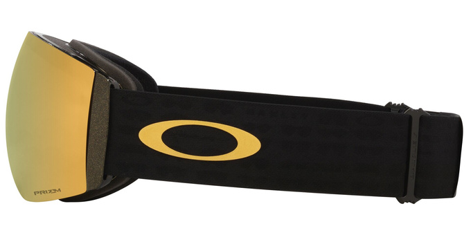 Lyžiarske okuliare Oakley Flight Deck Pro L Mettalic Black Gold/Prizm 24K + Additional lens Prizm Snow Iced Iridium - 2025/26
