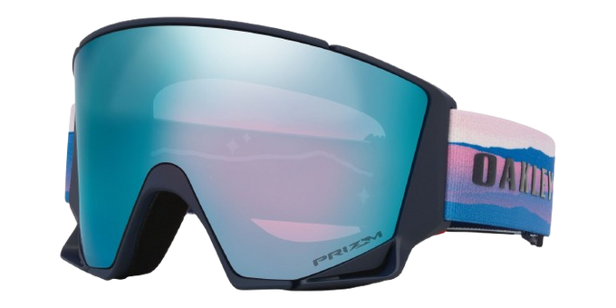Lyžiarske okuliare Oakley Flow Scape L Mikaela Shiffrin Signature/Prizm Snow Sapphire Iridium + Additional lens Prizm Snow Iced Iridium - 2025/26