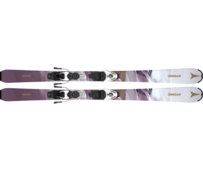 Zjazdové lyže Atomic Maven Girl White/Lavender - 2025/26