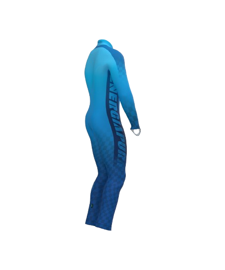 Lyžiarska kombinéza Energiapura Competition Junior PRO/Turchese/Blue (insulated, padded) - 2025/26