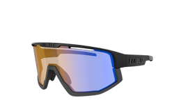 Slnečné okuliare BLIZ Fusion Nano Nordic Light Matt Black/Coral Orange Blue