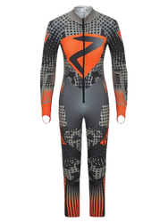 Lyžiarska kombinéza Ziener RCE Racesuit Black Foggy Print Orange Pop - 2024/25