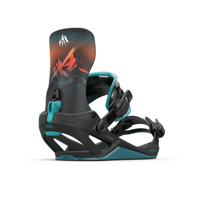 Viazanie na Snowboard Jones Mercury Fase Blue Art - 2025/26
