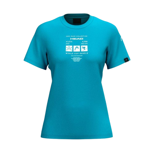 Tričko HEAD WCR T-Shirt Women Blue - 2025/26