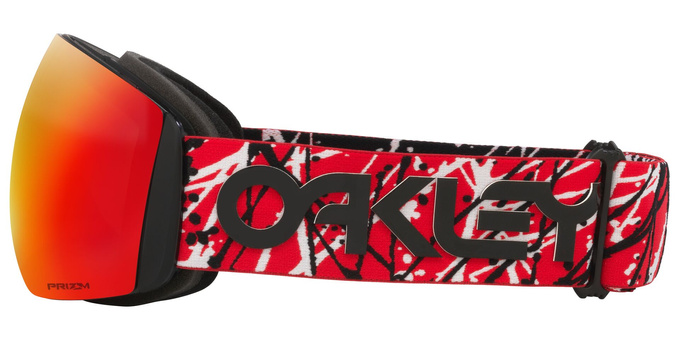 Lyžiarske okuliare Oakley Flight Deck L Red Eddie/Prizm Snow Torch Iridium - 2025/26