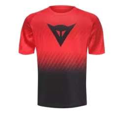 Cyklistický dres Dainese Scarabeo Jersey LS High-Risk-Red/Black - 2023