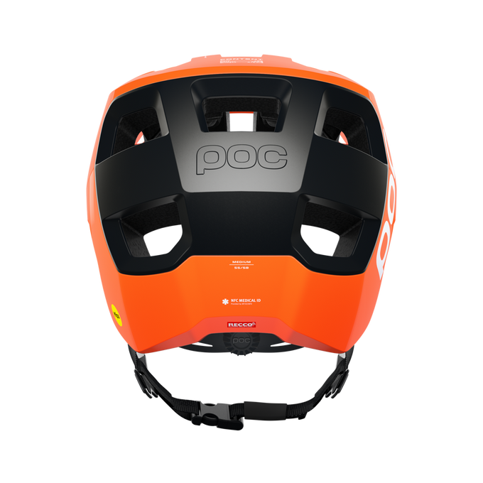 Cyklistická prilba POC Kortal Race MIPS Fluorescent Orange AVIP/Uranium Black Matt - 2024
