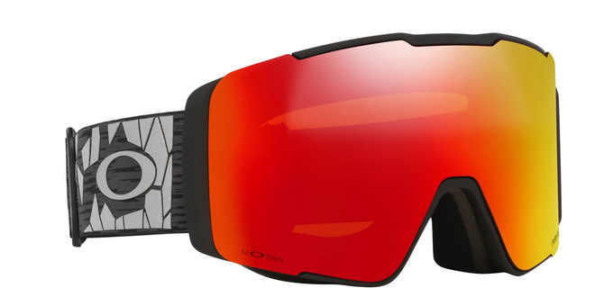 Lyžiarske okuliare Oakley Line Miner Pro L Black Reinforce/Prizm Snow Torch Iridium + Additional lens Prizm Snow Iced Iridium - 2025/26