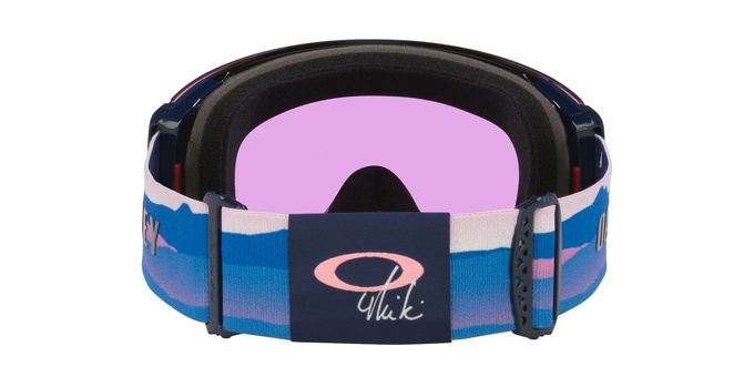 Lyžiarske okuliare Oakley Flight Deck Pro M Mikaela Shiffrin Sig/Prizm Snow Iced Iridium + Additional lens Prizm Snow Sapphire Iridium - 2025/26