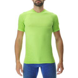 Bežecké tričko UYN Man Running Exceleration OW Shirt SH_SL Lime/Sulphur Spring