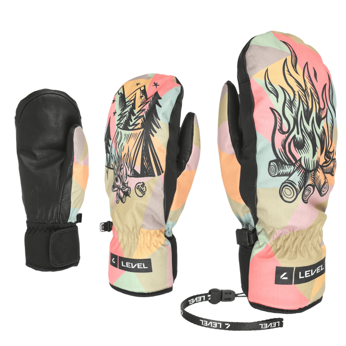 Lyžiarske rukavice Level Vertigo Pro Mitt Black Camo - 2025/26
