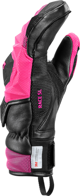 Lyžiarske rukavice LEKI WCR Venom SL 3D Mitt Pink - 2025/26