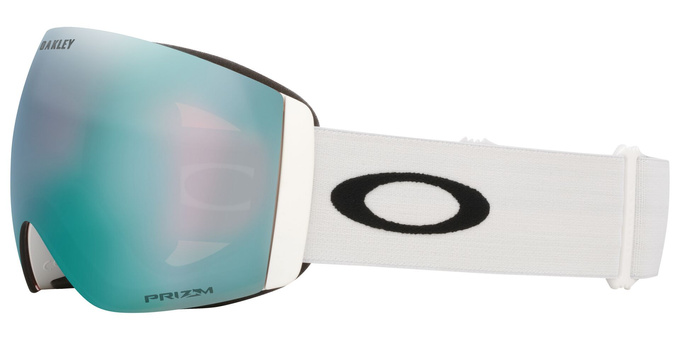 Lyžiarske okuliare Oakley Flight Deck Pro L Matte White/Prizm Snow Sapphire Iridium + Additional lens Prizm Snow Iced Iridium - 2025/26