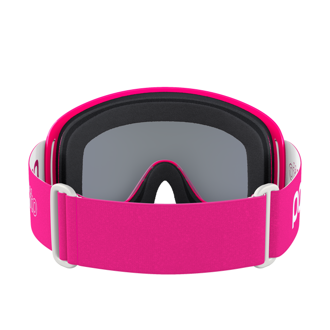 Lyžiarske okuliare POC POCito Opsin Fluorescent Pink/Partly Sunny Silver - 2025/26