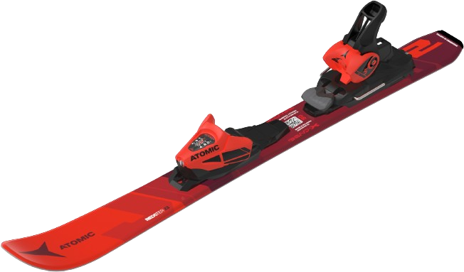 Zjazdové lyže Atomic Redster J2 70-90 + C 5 GW Red/Black - 2024/25