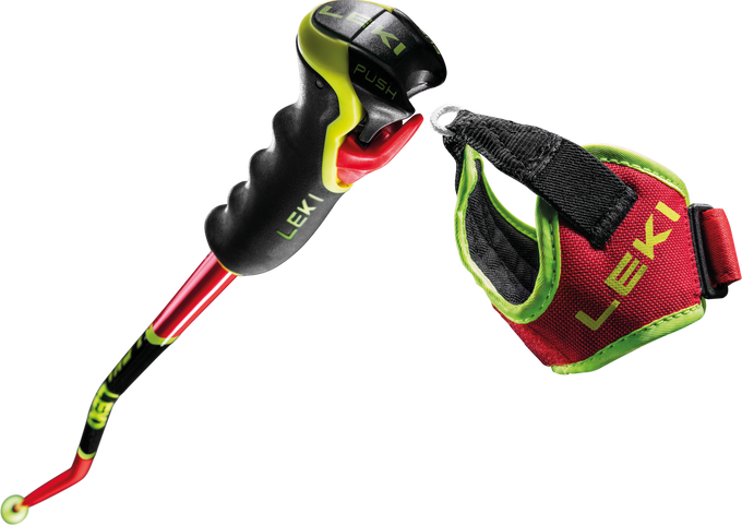 Zjazdove palice LEKI WCR GS Carbon 3D Red - 2025/26