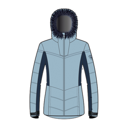 Lyžiarska bunda Rossignol W Depart JKT Glacier - 2023/24