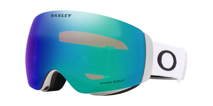 Lyžiarske okuliare Oakley Flight Deck M Matte White/Prizm Argon Iridium - 2025/26