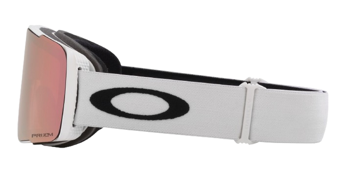 Lyžiarske okuliare Oakley Line Miner Pro M Matte White Prizm Rose Gold + náhradné zorníky Prizm Sapphi - 2024/25