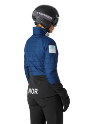 Páperová bunda Helly Hansen World Cup Insulator Jacket Ocean NSF - 2023/24