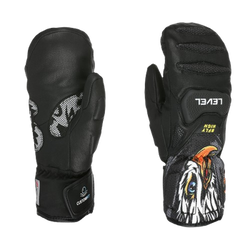 Lyžiarske rukavice Level SQ JR CF Mitt pk Black - 2025/26