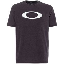 Tričko OAKLEY O-Bold Ellipse Blackout Light Heather