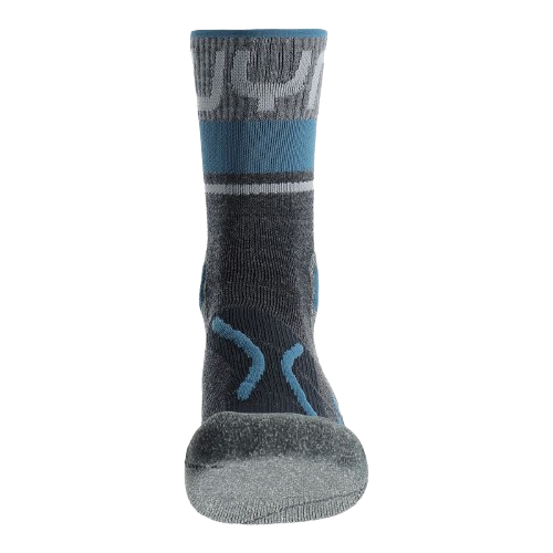 Outdoorové ponožky UYN Man Trekking One Merino Socks Anthracite/Blue